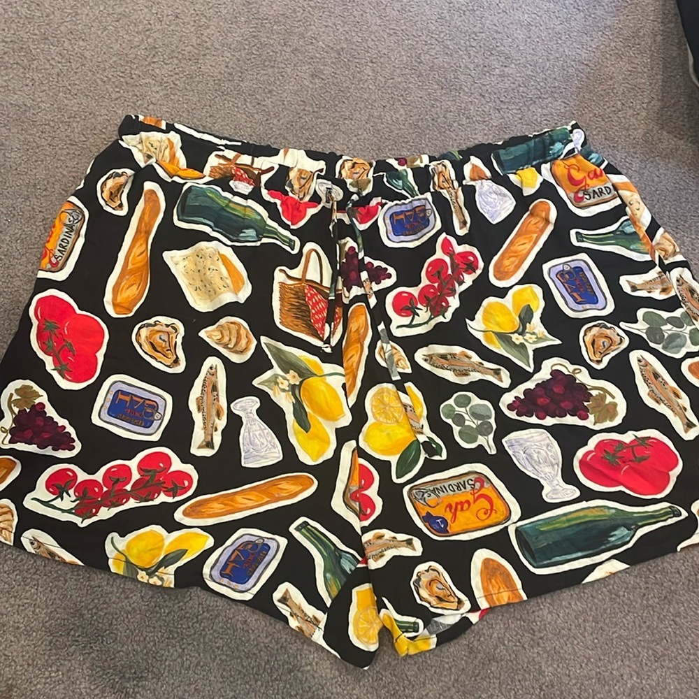 NEW Lisa Says Gah Italian Summer Shorts 3XL